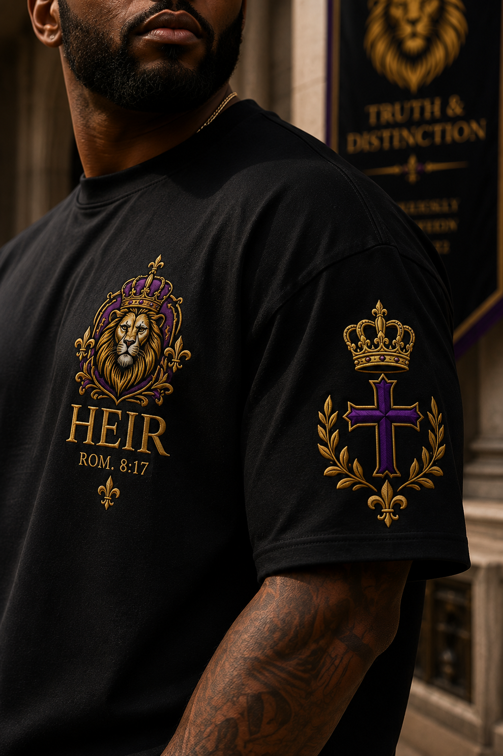 HEIR TO THE KING Heavy Tee