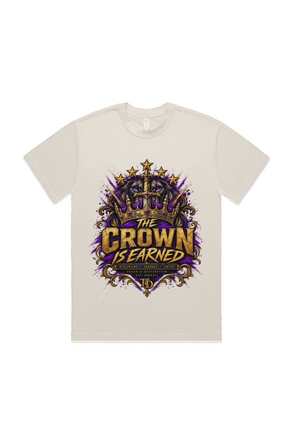 THE CROWN IS EARNED Heavy Tee