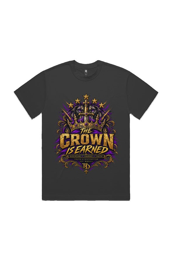 THE CROWN IS EARNED Heavy Tee