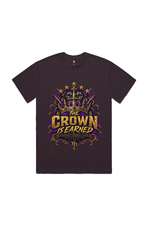 THE CROWN IS EARNED Heavy Tee