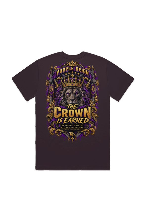 THE CROWN IS EARNED Heavy Tee