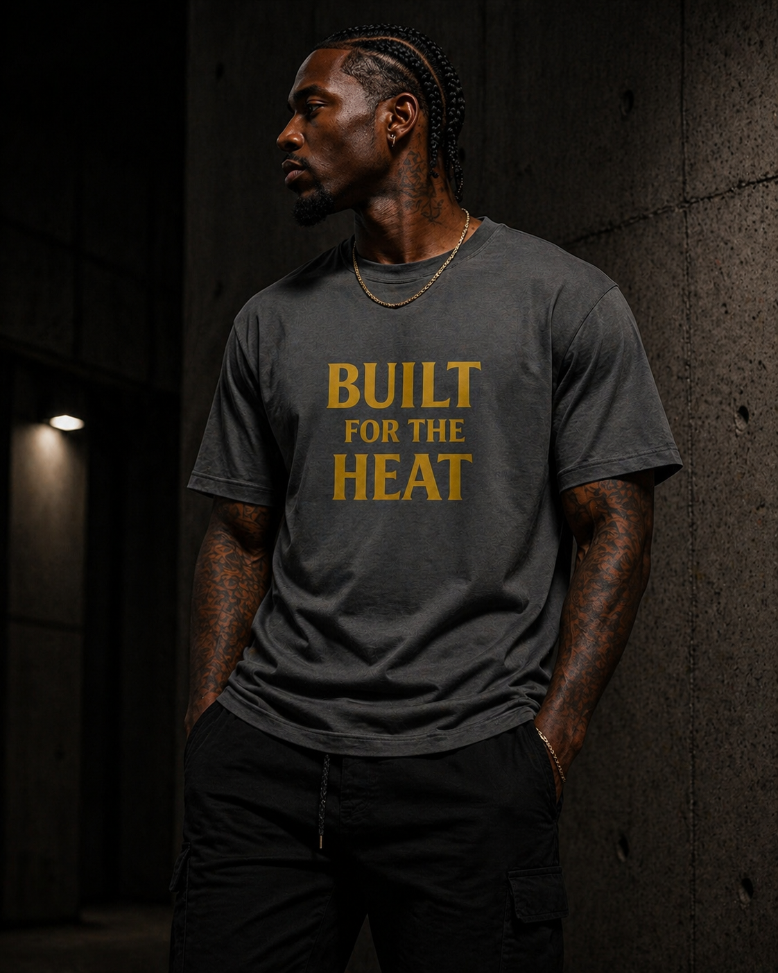 BUILT FOR THE HEAT TEE
