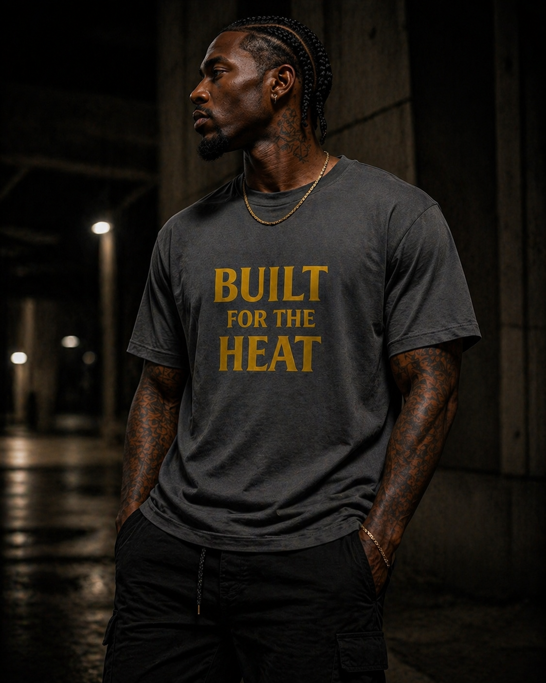 BUILT FOR THE HEAT TEE