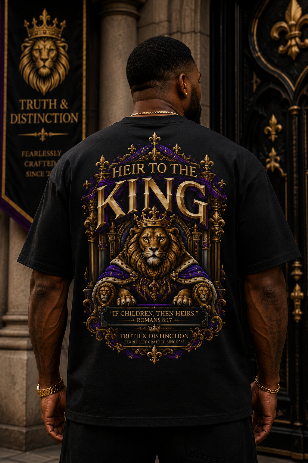 HEIR TO THE KING Heavy Tee