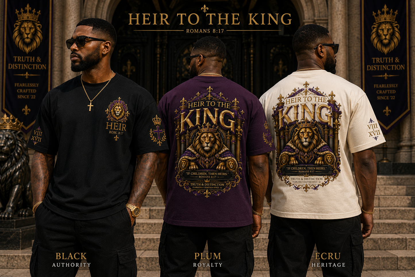 HEIR TO THE KING Heavy Tee