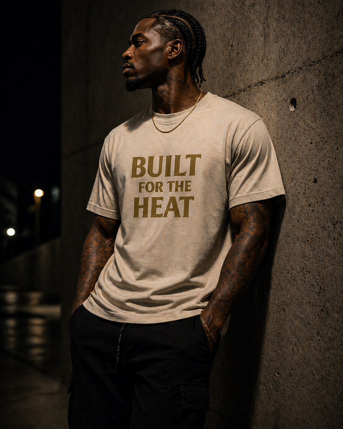 BUILT FOR THE HEAT TEE