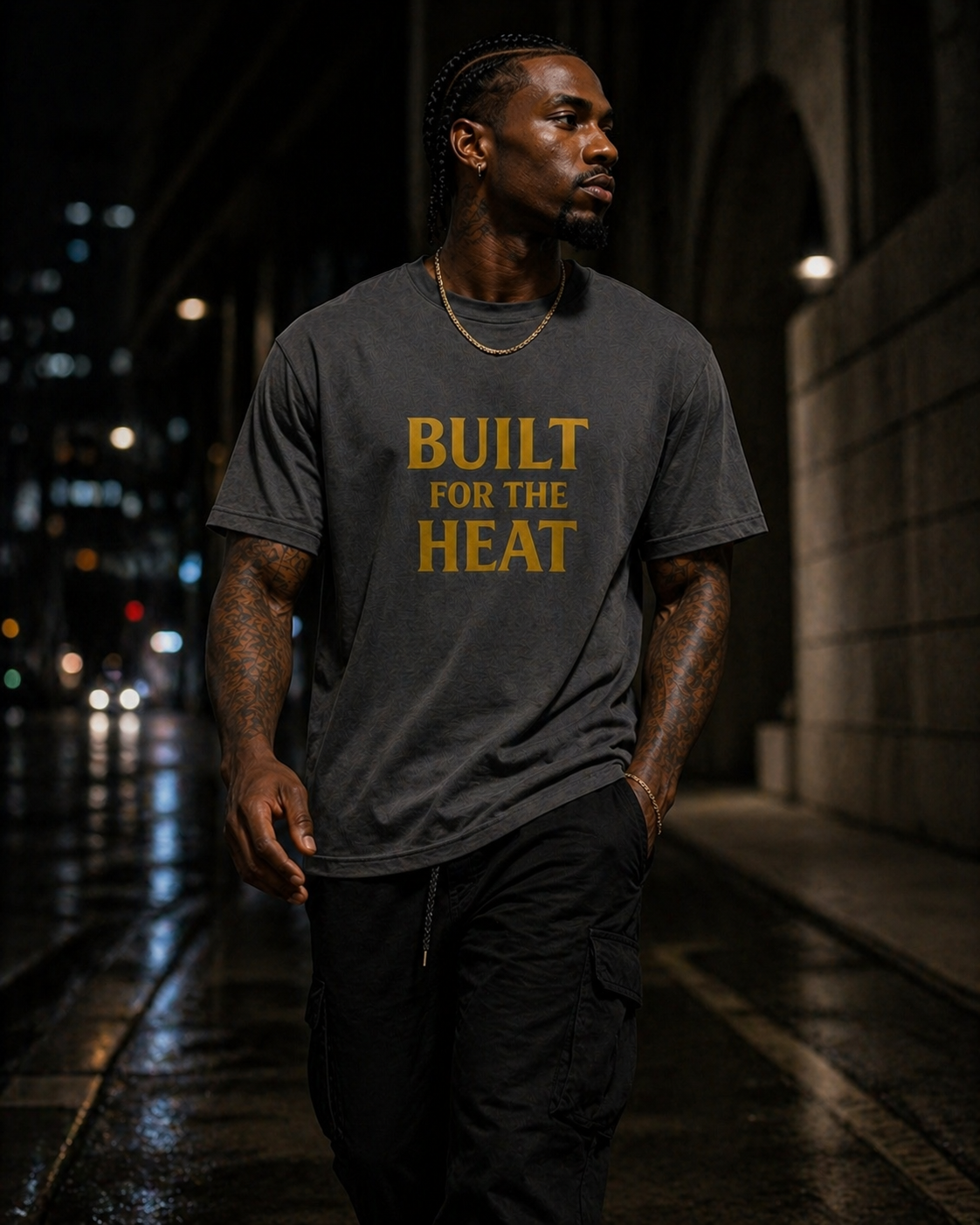 BUILT FOR THE HEAT TEE