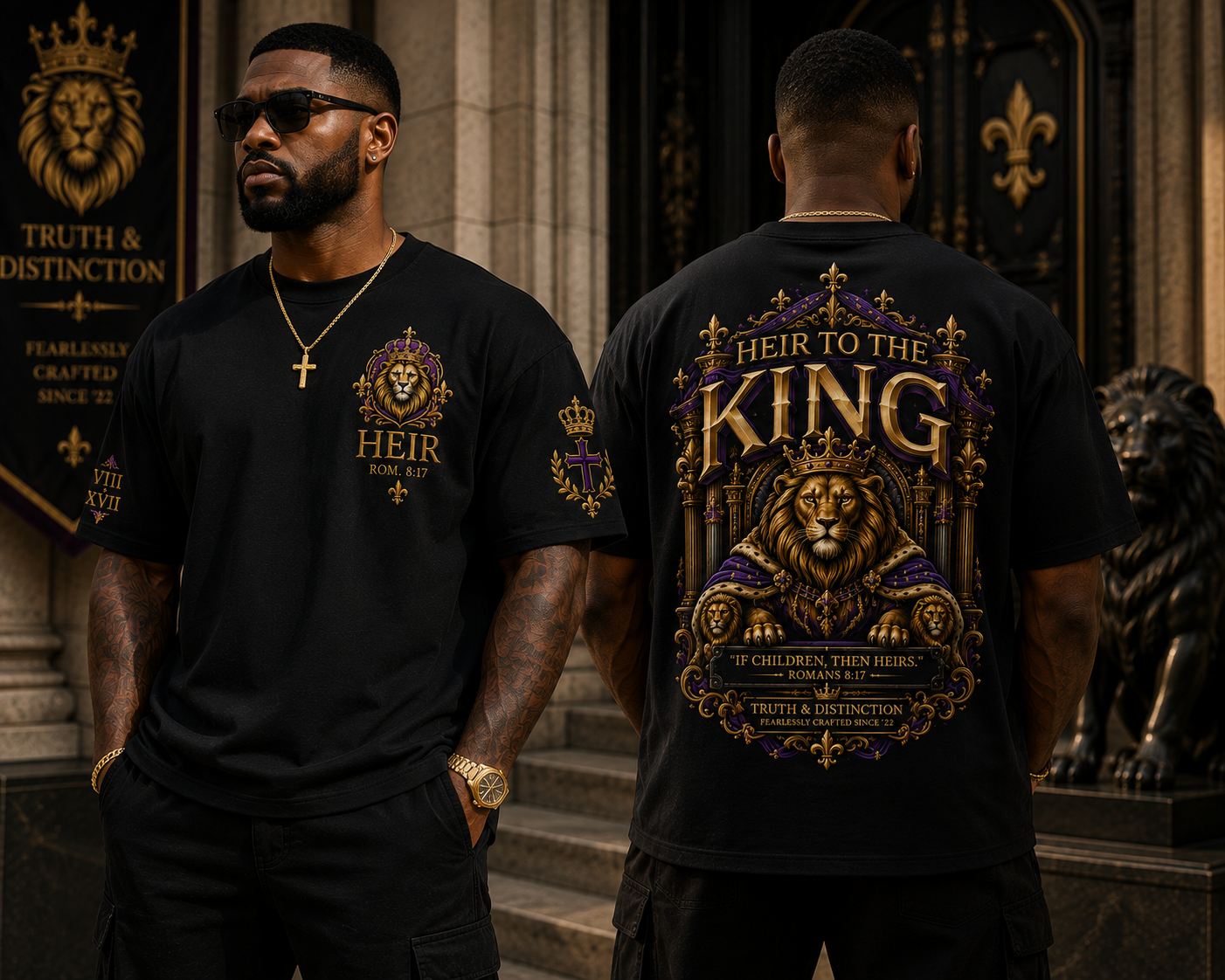 HEIR TO THE KING Heavy Tee