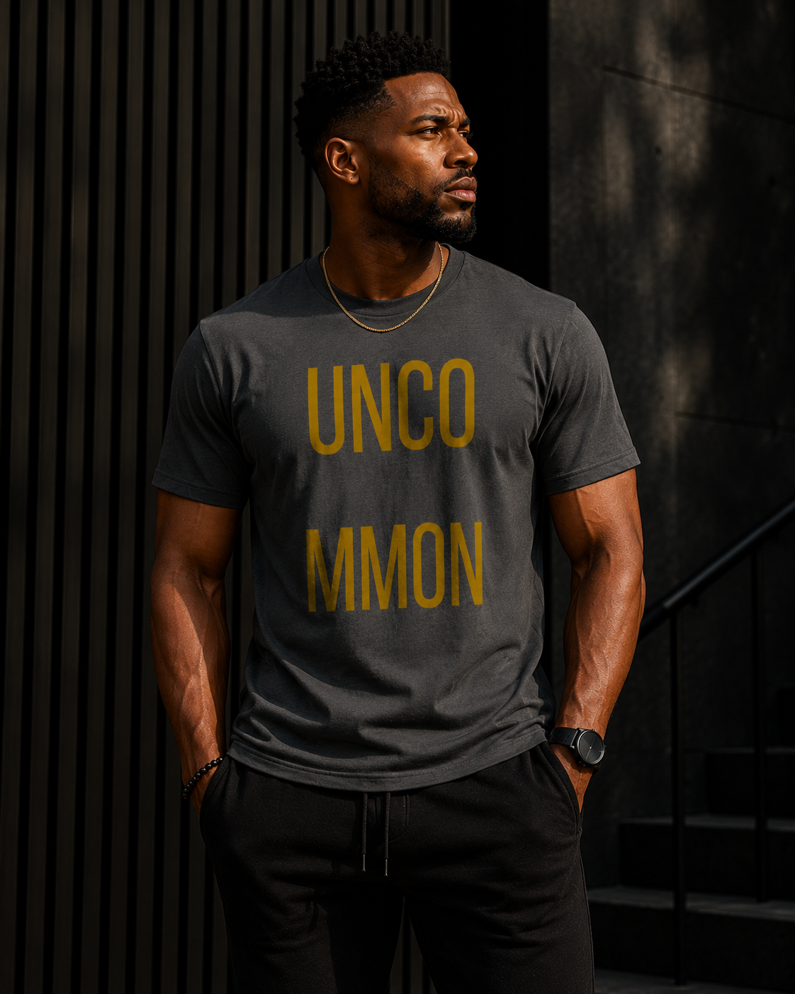 UNCOMMON Stack Tee