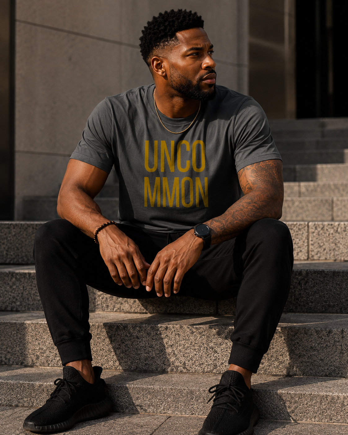 UNCOMMON Stack Tee