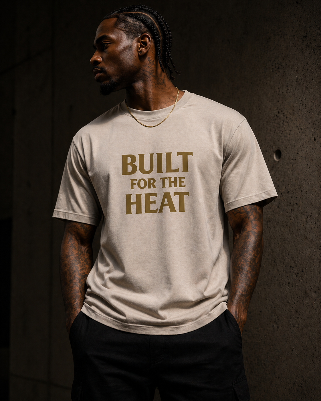 BUILT FOR THE HEAT TEE