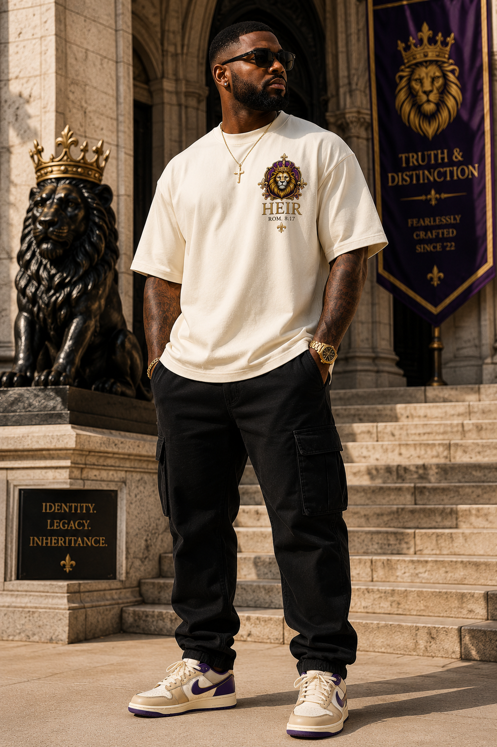 HEIR TO THE KING Heavy Tee