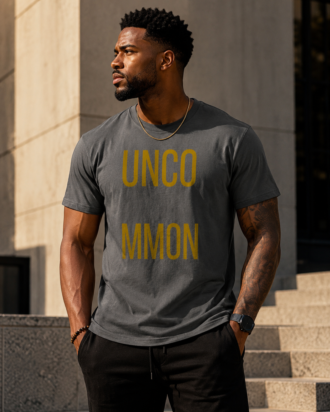 UNCOMMON Stack Tee