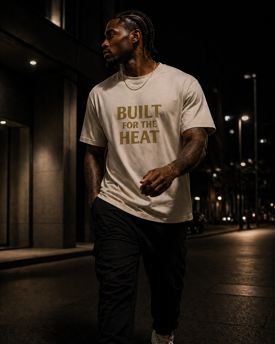 BUILT FOR THE HEAT TEE